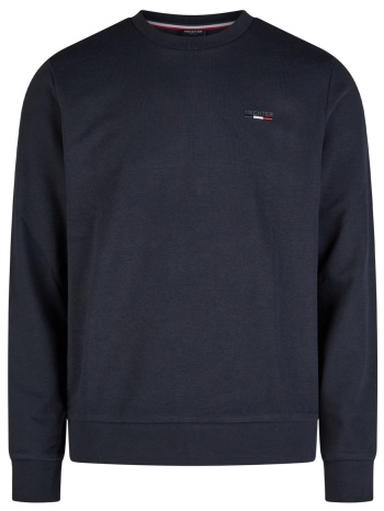 hechter φουτερ crewneck logo μπλε σκουρο σε προσφορά