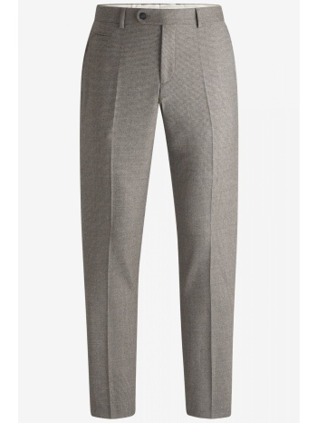 boss παντελονι chino μικροσχεδιο slim fit η-genius-dtl-243