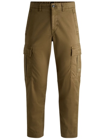 boss casual παντελονι cargo tapered fit sisla-7-cargo χακι σε προσφορά