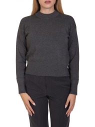 marella emme μπλουζα agnelli πλεκτη σκουρο γκρι