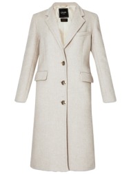 liu-jo παλτο slim εκρου