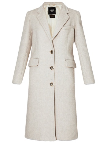 liu-jo παλτο slim εκρου σε προσφορά