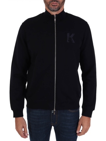karl lagerfeld φουτερ full zip logo μπλε σε προσφορά