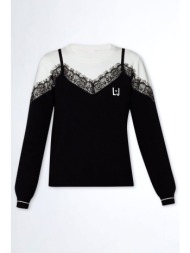 liu-jo πλεκτο crewneck ...