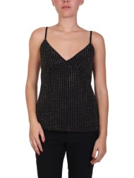 michael kors tank top στρας μαυρο