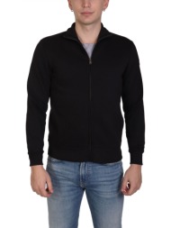 colmar φουτερ fullzip logo modish μαυρο