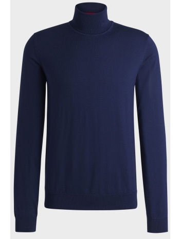 hugo πλεκτο turtleneck san thomas-m μπλε σε προσφορά