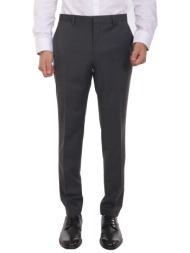 hugo παντελονι κοστουμιου super flex hestenm240μχ ανθρακι