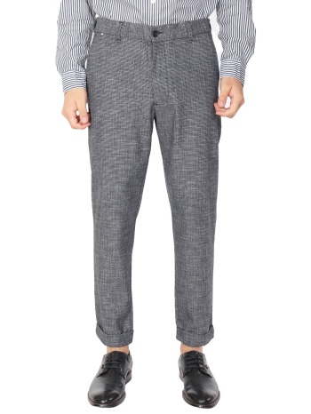 boss παντελονι chino μικροσχεδιο regular tapered σε προσφορά