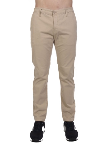 guess jeans παντελονι chino slim fit μπεζ σε προσφορά