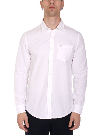 guess jeans πουκαμισο slim fit λευκο σε προσφορά