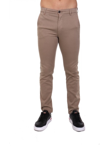 boss casual παντελονι chino slim fit chino_slim μπεζ σε προσφορά