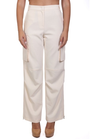 patrizia pepe παντελονα cargo εκρου σε προσφορά