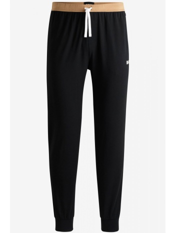 boss homewear παντελονι πυτζαμα balance pants μαυρο σε προσφορά