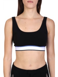 hugo blue top bralette blue λαστιχο μαυρο