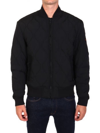 boss caual μπουφαν φουσκωτο bomber καπιτονε ostrong μαυρο σε προσφορά