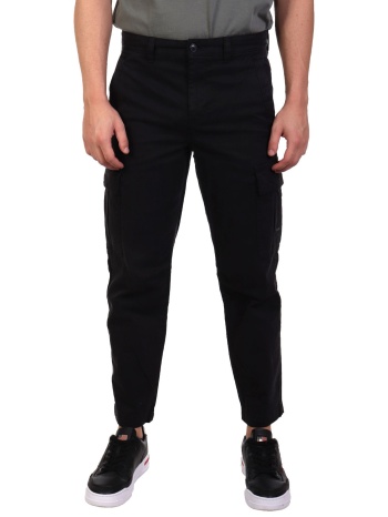 boss casual παντελονι cargo tapered fit sisla-7-cargo μαυρο σε προσφορά