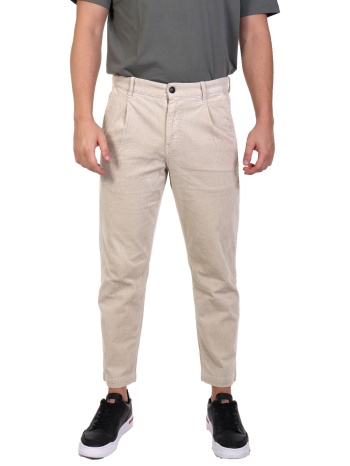 boss casual παντελονι κοτλε relaxed fit chino-shyne εκρου σε προσφορά