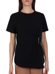 liu-jo t-shirt logo μαυρο