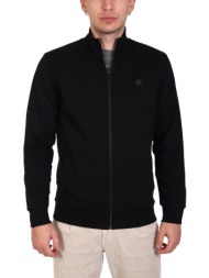 boss φουτερ fullzip c-siza 01 μαυρο