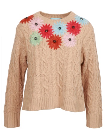 max mara weekend πλεκτο sasia κεντημα καμελ σε προσφορά