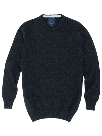 dors πλεκτο crewneck logo ανθρακι σε προσφορά