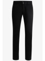 boss casual παντελονι chino slim fit chino slim μαυρο