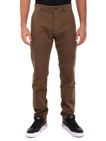 boss casual παντελονι chino slim fit chino slim 1 χακι σε προσφορά