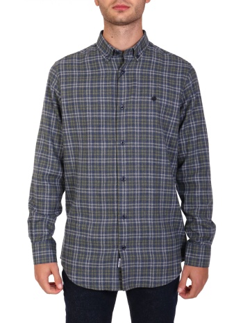 dors πουκαμισο button down καρω μπλε-λαδι σε προσφορά