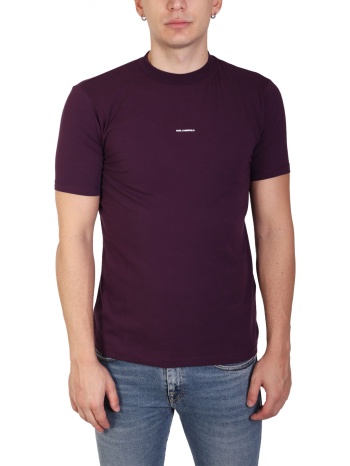 karl lagerfeld t-shirt logo μωβ σε προσφορά