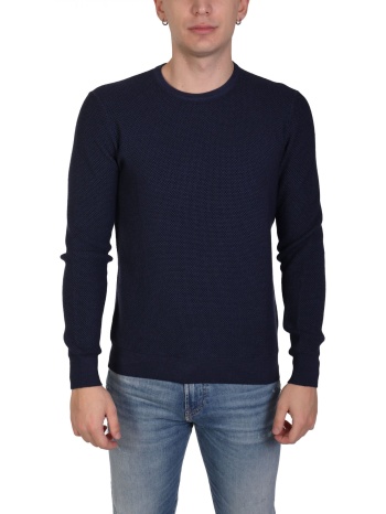 gran sasso πλεκτο crew neck μπλε σε προσφορά