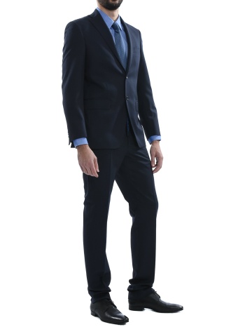 daniele alessandrini κοστουμι δικουμπο ψιλοριγο μαυρο σε προσφορά