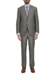 corneliani κοστουμι ριγε γκρι