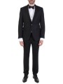 boss κοστουμι super 130 carlo barbera huge6/genius5 slim fit μαυρο