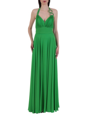 allure evening φορεμα μακρυ δεσιμο λαιμο σμαραγδι σε προσφορά