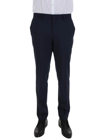 hugo παντελονι κοστουμιου καρω getlin 202 slim fit μπλε σε προσφορά