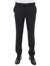 hugo παντελονι κοστουμιου extra slim fit hesten204 μαυρο