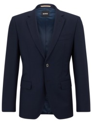 boss σακακι κοστουμιου slim fit h-huge-mm-224 μπλε