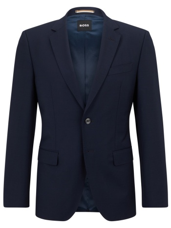 boss σακακι κοστουμιου slim fit h-huge-mm-224 μπλε