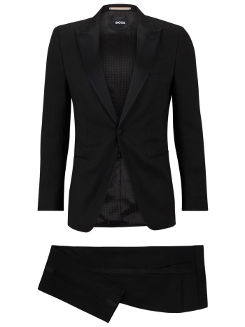 boss κοστουμι σμοκιν λινο slim fit h-huge-p-2pcs-tux-232