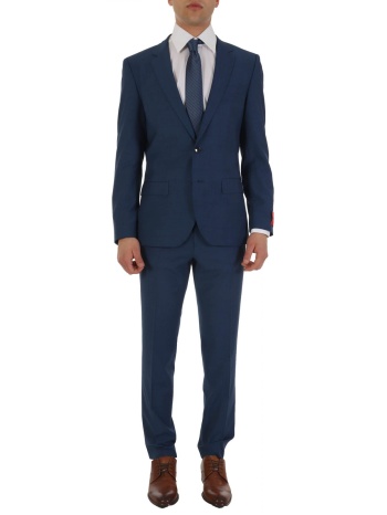 hugo κουστουμι δικουμπο slim fit henry/getlin 232x ραφ μπλε