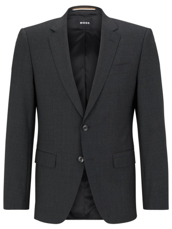 boss σακακι κοστουμιου slim fit h-huge-mm-c-224 γκρι