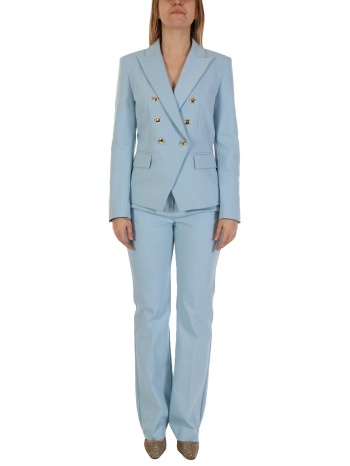 marella emme κοστουμι foglia σακακι σταυρωτο κουμπια σιελ σε προσφορά