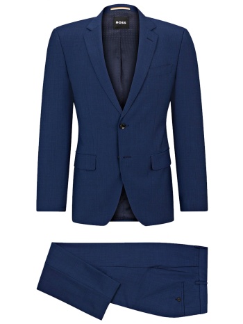 boss κοστουμι slim fit h-huge-2pcs-224 μπλε