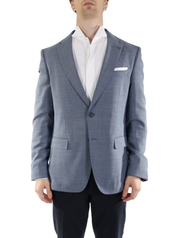 boss σακακι h-hutson-233 slim fit γαλαζιο