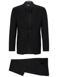 boss κοστουμι καρω slim fit h-huge-2pcs-peak-232 μαυρο