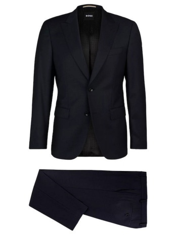 boss κοστουμι μικροσχεδιο h-huge-2pcs-peak-232 slim fit μπλε