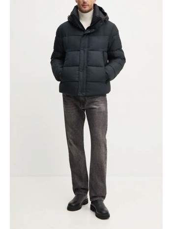 boss casual μπουφαν puffer κουκουλα omaris μαυρο σε προσφορά