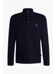 boss polo c-paley 01 μπλε