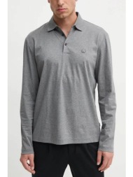 boss polo c-paley 01 γκρι